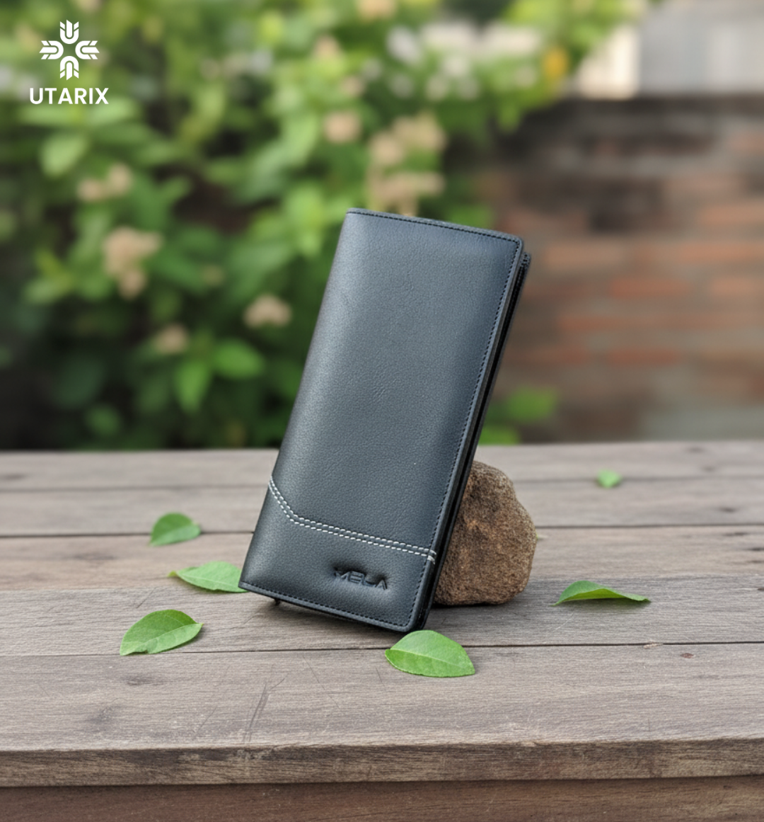 Edge Long wallet (Black)