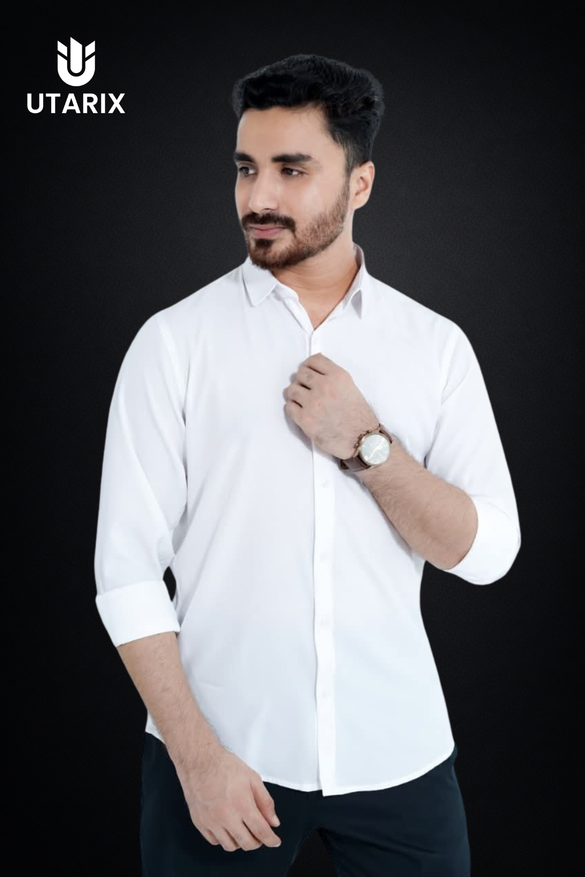 Micro-Spandex Fabric Formal Shirt
