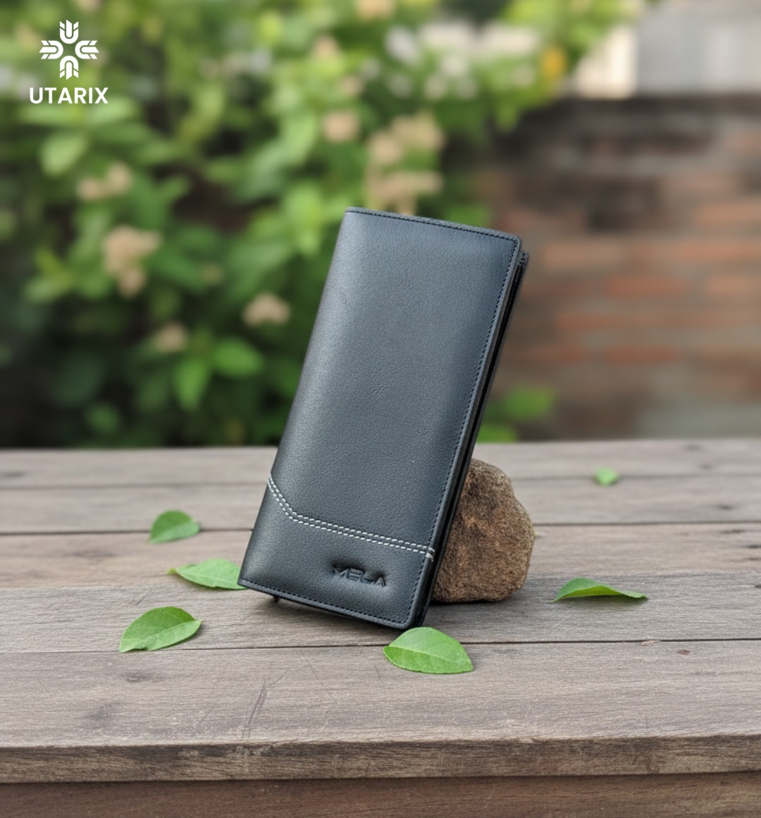 Edge Long wallet (Black)